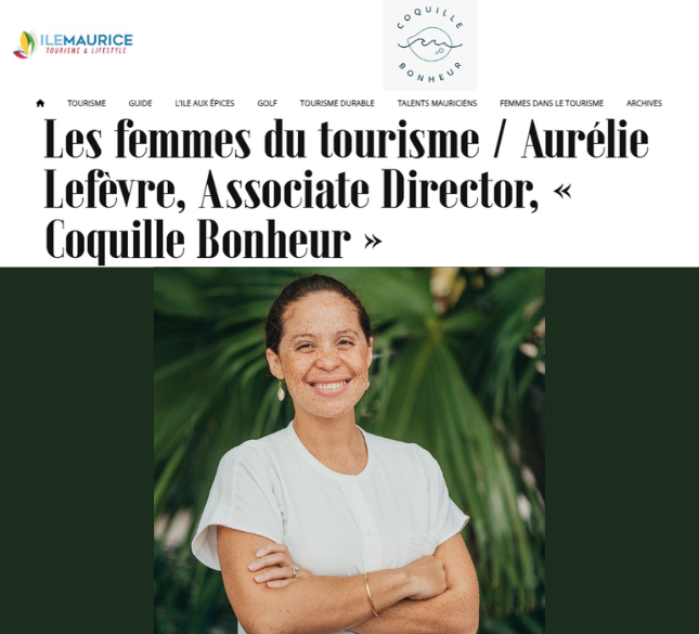 Women in tourism - Aurélie Lefèvre, Associate Director